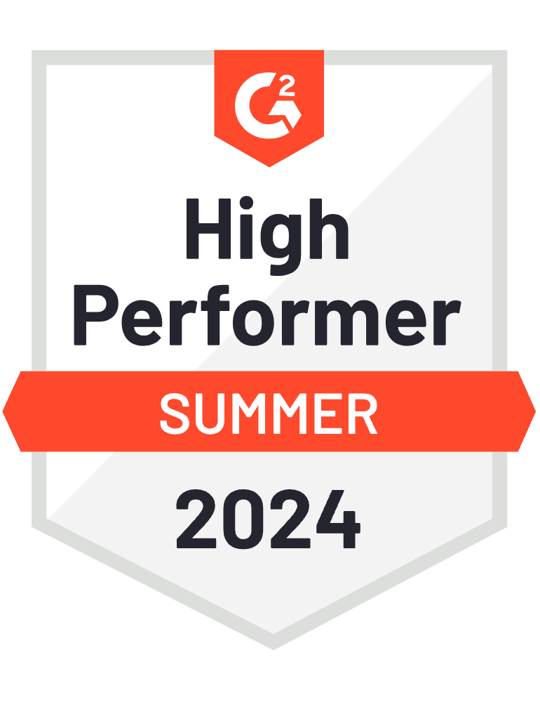 G2 High Performer Award Logo