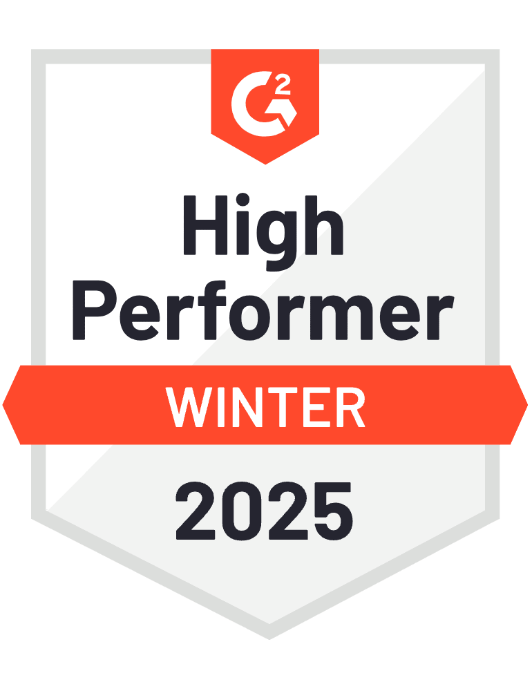 G2 High Performer Award Logo